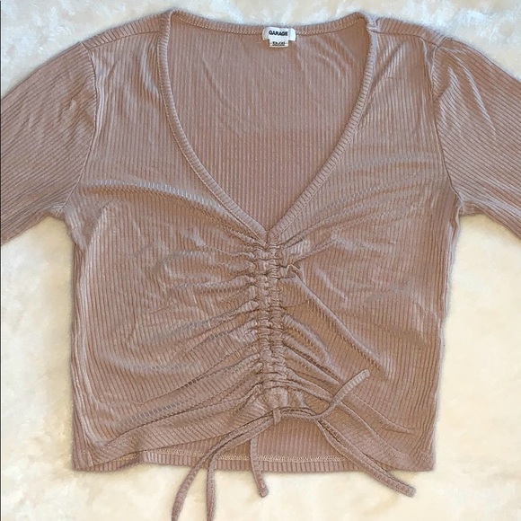 garage tie up shirt